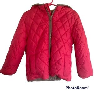 Pink Puffer Jacket - 24 months